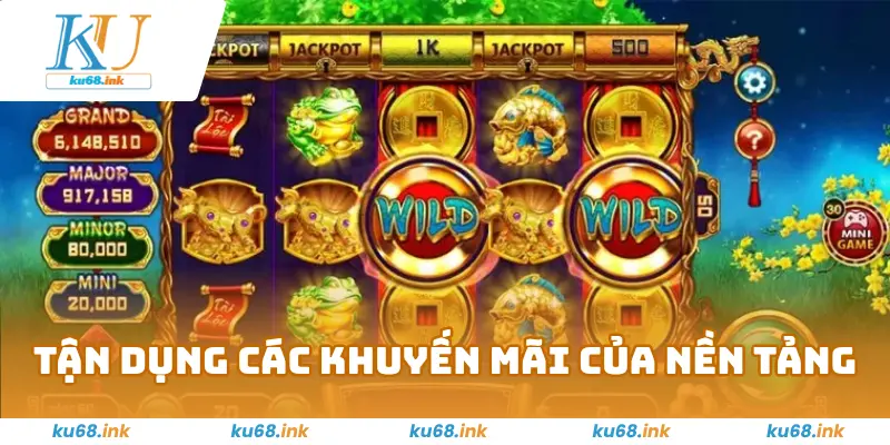 Tận dụng các khuyến mãi của nền tảng
